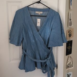 Wrap Blouse from the Loft - Size Small